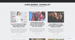 Desktop Screenshot of chrismorrisjournalist.com